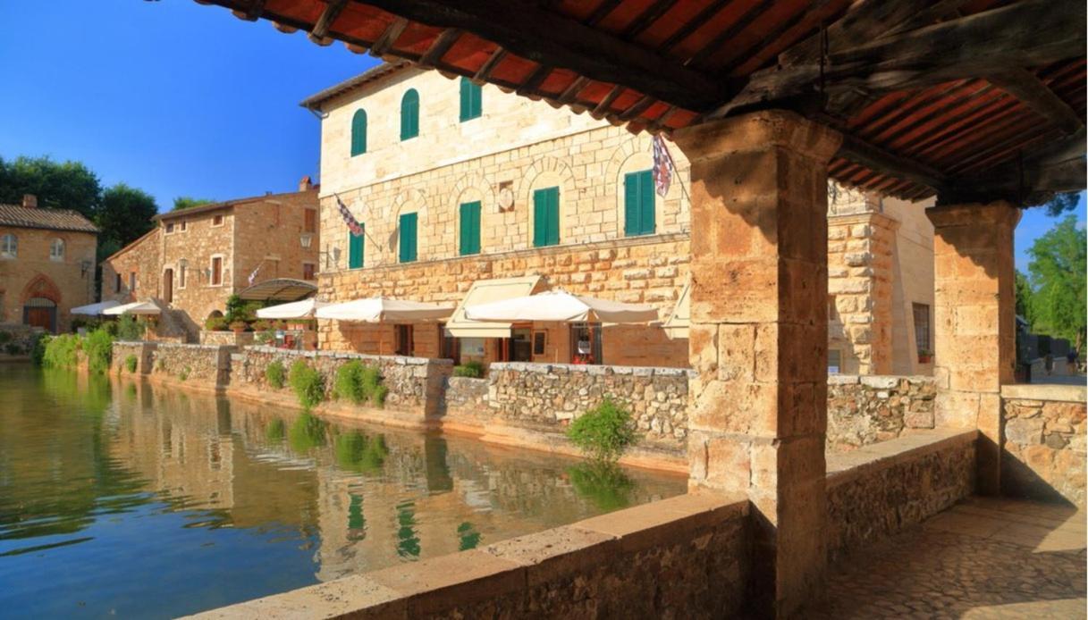 Finestra Sulla Val D'Orcia Leilighet San Quirico dʼOrcia Eksteriør bilde