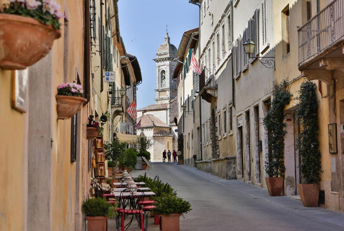 Finestra Sulla Val D'Orcia Leilighet San Quirico dʼOrcia Eksteriør bilde