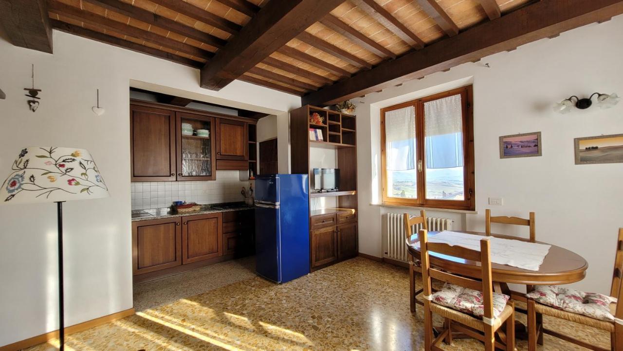 Finestra Sulla Val D'Orcia Leilighet San Quirico dʼOrcia Eksteriør bilde